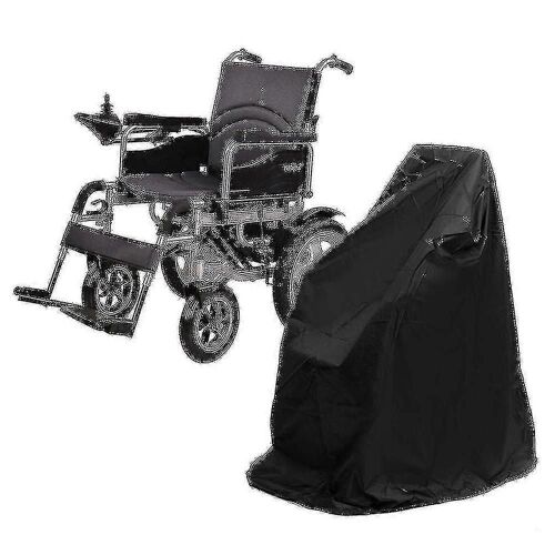 2024,Housse Étanche À L'eau Pour Fauteuils Roulants Pliants Manuels Électriques.Black