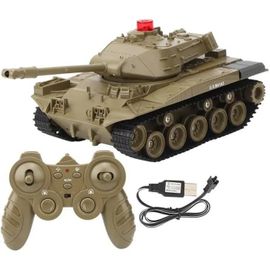 RC Tank 1-16 Télécommande Réservoir Jouet Enfants Véhicule Modèle Jouet Cadeau (Vert)-CHD