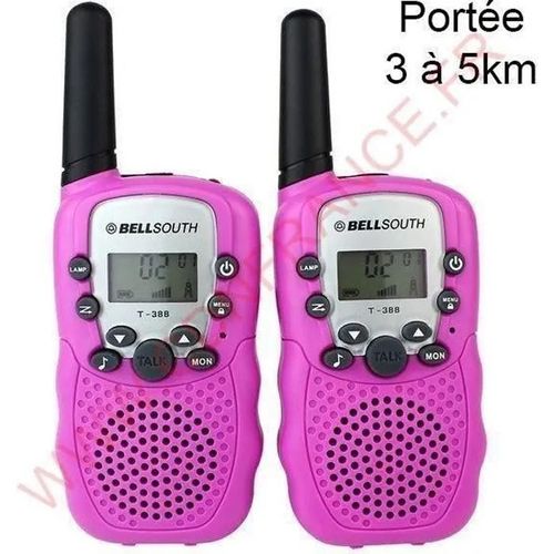 Talkie walkie - Non spécifié - Modèle non spécifié - 22 canaux - Écran LCD - Portée 3 à 5 km