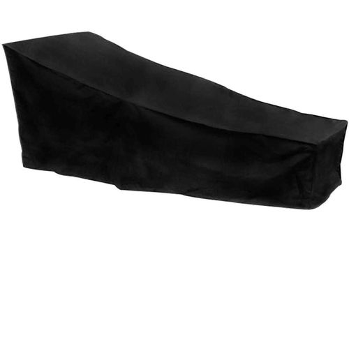 Housse De Chaise Longue De Jardin Housses De Chaise Longue Imperméables Coupe-Vent,Anti-Uv,Étanche À La Poussière,Tissu Oxford,Housse De Protection Pour Chaise Longue (200x75x40/80cm)