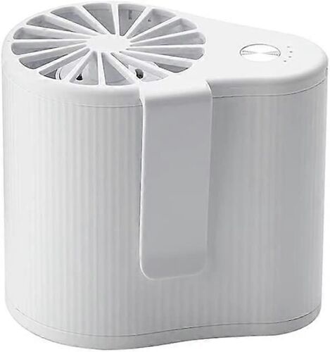Ventilateur portable à suspendre à la taille, ventilateur de sport rechargeable à 3 vitesses, mains libres