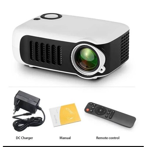VIDEOPROJECTEUR 4K 3D LED BLANC PRISE ANGLAISE