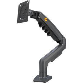 KALANKA-Support Écran PC Moniteur, Bras Articulé Ergonomique Ressort à Gaz, 17-30 Pouces, VESA 75mm et 100mm, Rotatif à 360°