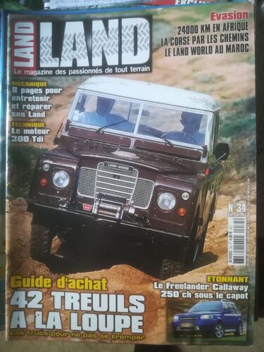 Land Mag 34 De 2003 Discovery Trek Replica,Dormobile,Freelander Callaway