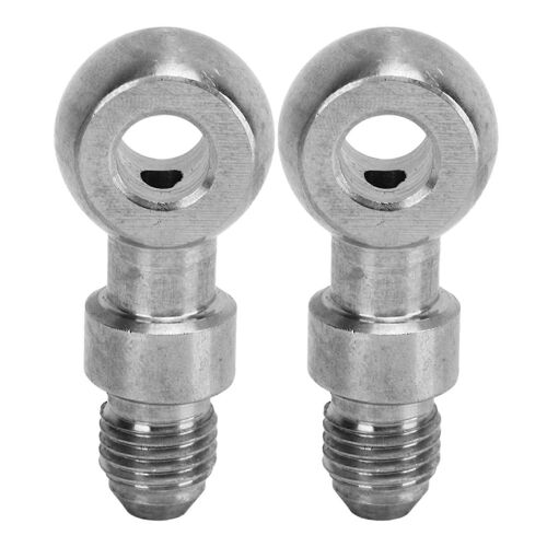 1pair Eye Banjo Adapter Raccords En Acier Inoxydable Frein Droit Banjo Adaptateur Fitting