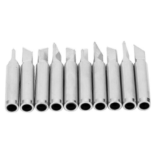 10Pcs Fer à souder pointe laiton chauffage interne sans plomb fer à souder outils 900M-T-1.5K mince