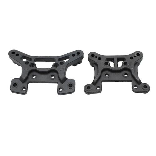 2 pièces RC voiture avant et arrière amortisseur tour ensemble remplacement léger pièces de rechange pour 1/12 wltoys 124008 124010 véhicules jouets