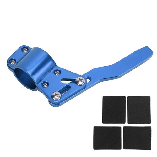 28mm Volant Tige De Signalisation Extension En Alliage D'aluminium Levier De Signal Position Up Kit Bleu