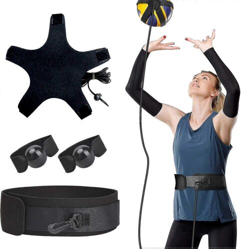 Bande De Résistance De Passe D'entraînement De Volleyball, Ceinture De Résistance Élastique De Volley-Ball Pour Le Service De Pratique, Passe De Balancement De Bras, Entraînement D'agilité