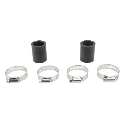 2pcs 1in Haute Température Tuyau Colliers Connecteur Robuste Tuyau D'échappement Collier Connecteur Pour Banshee 1987 À 2006 Noir