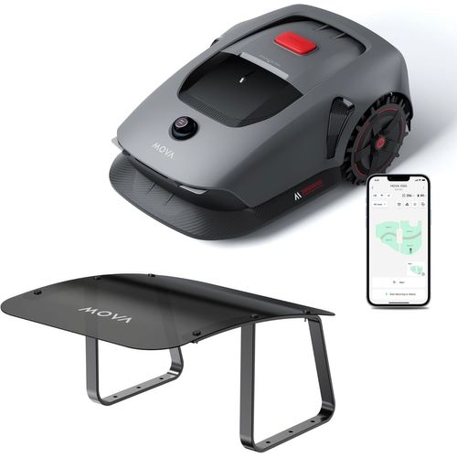 MOVA 1000 Robot Tondeuse avec abri, 1000¿m²
