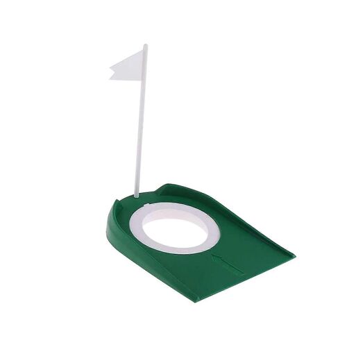 1 Tapis De Pratique De Golf Avec Trou Et Logos Indoor Office Portable Putter