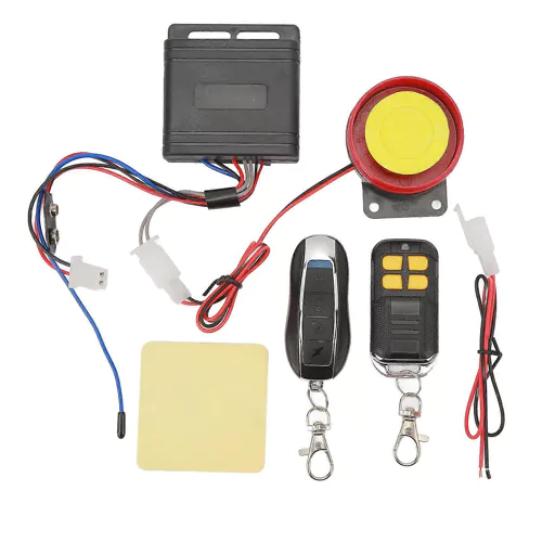Kit D'alarme De Télécommande De Moto 1 Voie 12v Antivol Système D'alarme Étanche Pour Moto Scooter