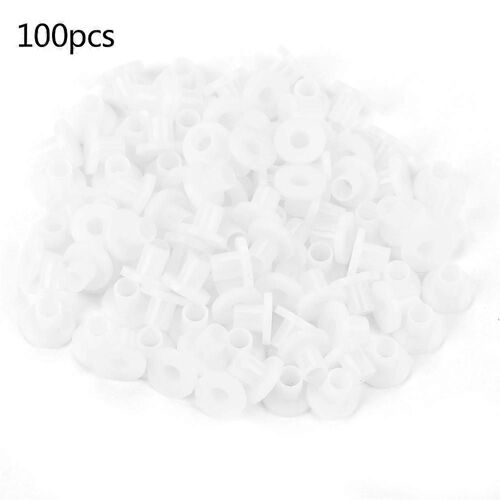 100pcs rondelle de transistor isolée rondelles d'entretoise en plastique (TW-9)