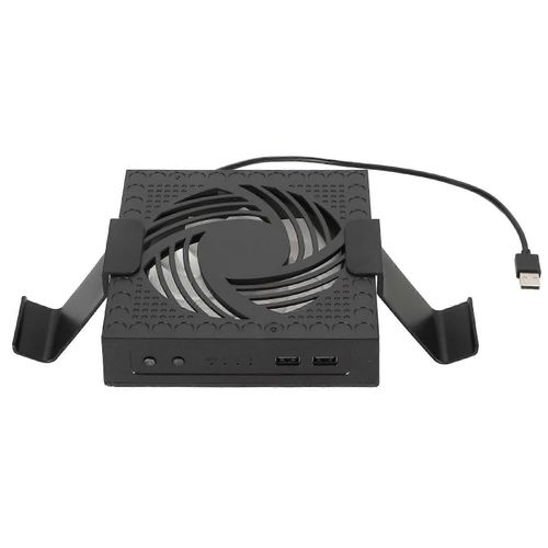 Ventilateur De Refroidissement Étanche À La Poussière Pour Xbox Series X 2000rpm 13 Modes D'éclairage Rgb Système De Refroidissement De Ventilateur Casque De Manette De Jeu Stockable