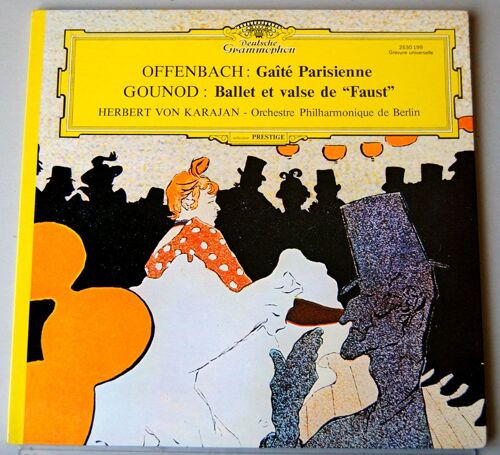Deutsche Grammophon 2530199 -  Gaîté Parisienne  -  Arrangements De Manuel Rosenthal -
