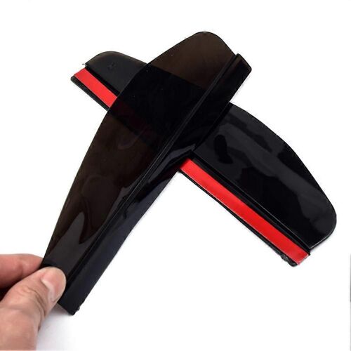 2pcs Vue Arrière Rétroviseur Rétroviseur Pluie Sourcil Voiture Vue Arrière Miroir Visière Garde