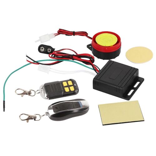 Moto Vélo Antivol Système D'alarme De Sécurité Télécommande 12v