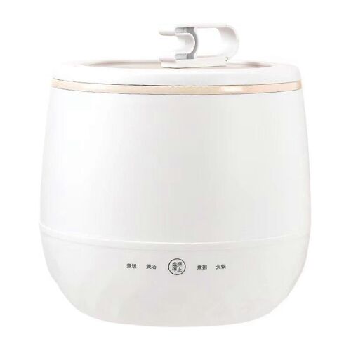 Mini cuiseur à riz 1,8 L multifonctionnel à commande de bouton antiadhésif Cuiseur à bouillie