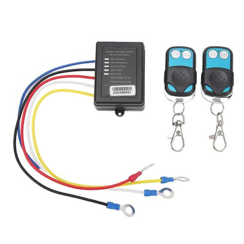 Kit De Tlcommande De Treuil Sans Fil 434 Mhz Dc12 V 24 V,Porte De 15 M,Universel,Pour Camion,Vtt,Suv