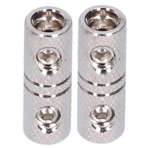 2pcs Cordon D'alimentation Rallonge Borne 8 Gauge Entrée Sortie Fil Coupleur Joiner Pour Système Audio De Voiture
