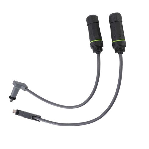 2PCS SPX Plug vers RJ45 Adaptateur 1200Mbps IP68 Connecteur de câble Ethernet étanche pour Dishy et routeur satellite