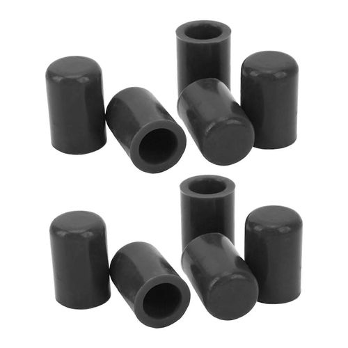 10pcs Kit De Couverture De Tuyau D'aspirateur D'admission Automobile 16mm De Diamètre Intérieur Capuchons De Tuyau D'aspirateur De Voiture Noir