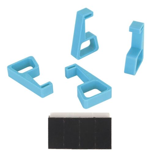 Console De Jeu Jambes De Refroidissement Résistance Au Glissement Stable Console De Jeu Support Pieds Support Pour Ps4 Console Accessoires Bleu