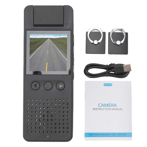 Mini Bodycam 1.4in Écran Wifi 1080p Vision Nocturne Boucle D'enregistrement Petit Caméscope