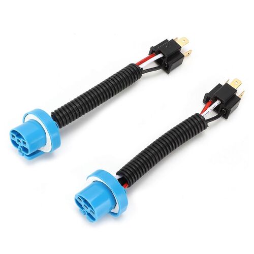 Voiture H4 Mâle Vers 9007 Femelle Adaptateur Phare Monté Universel Plug And Play 12v ?24v