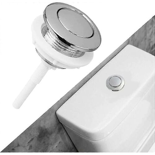 Bouton de chasse d'eau,bouton-poussoir de 38 mm pour la salle de bain et le dispositif d'économie d'eau Wc - adapté à la citerne des toilettes
