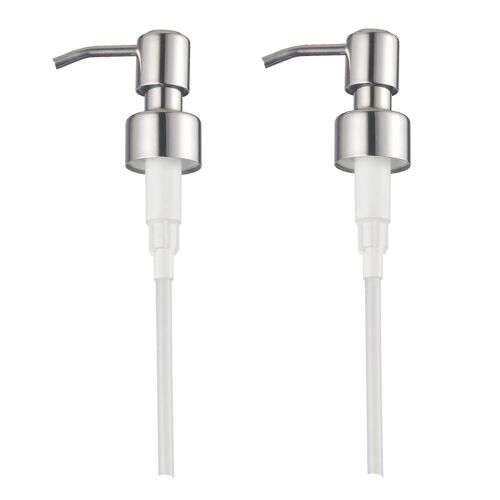2 Pcs Remplacement Pompe En Acier Inoxydable Pour Distributeur De Savon Liquide fiis
