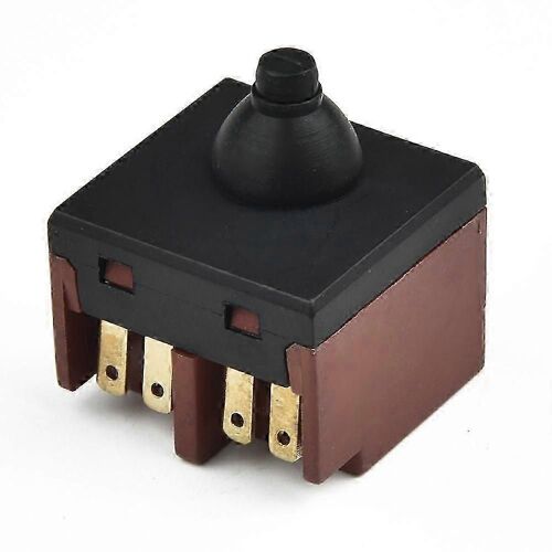 1 interrupteur à bouton-poussoir de remplacement pour meuleuse d'angle 100, accessoire pour polisseuse