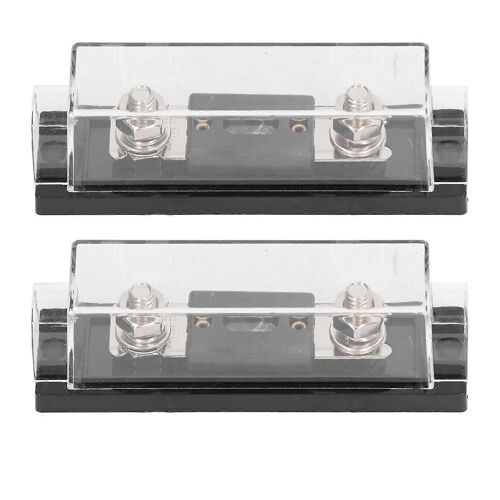 Porte-Fusible Audio De Voiture Porte-Fusible Stéréo Anl Avec 150 Ampères Fusibles Anl Pour Voitures Rv Yachts Navires Véhicules Agricoles