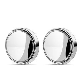 Rétroviseur Grand Angle,Paquet De 2 Rétroviseurs De Voiture Hd 360 Rétroviseurs Automatiques Ronds,Large