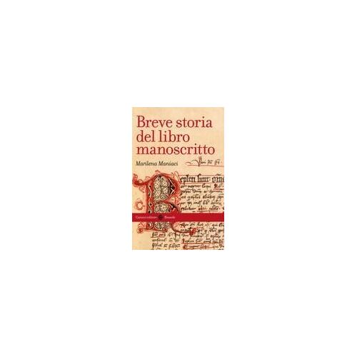 Breve Storia Del Libro Manoscritto
