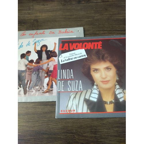 Linda De Suza . Lot De 2 X 45 Tours