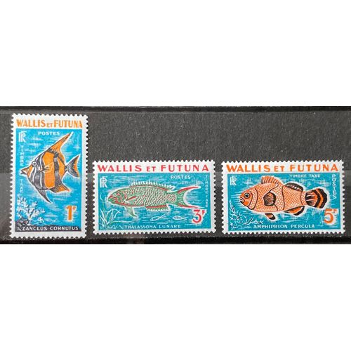 Lot De 3 Timbres Taxes Neufs** Wallis Et Futuna 1963 Y&T N° 37 À 39