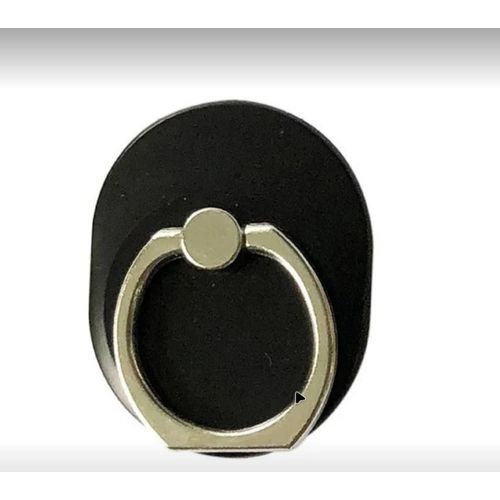Anneaux De Telephone Portable Rond Noir
