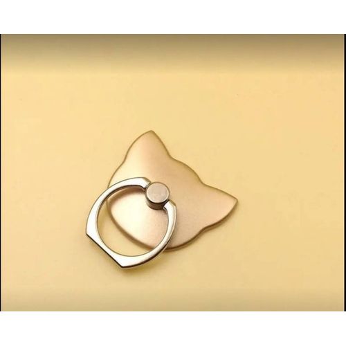 Anneaux De Telephone Portable Chat Or