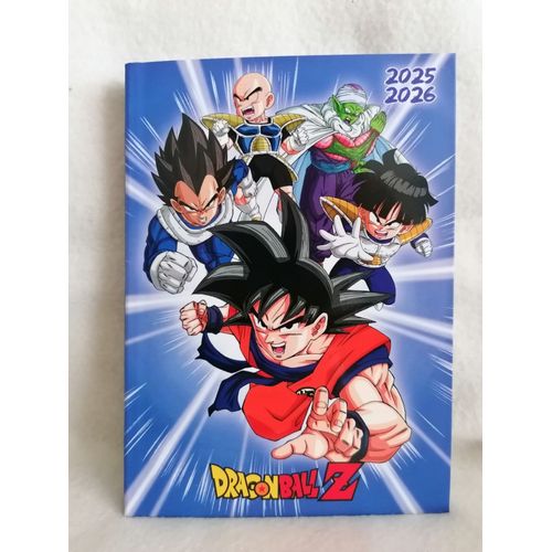 Agenda Scolaire Dragon Ball Z 2025-2026 - 1 Jour/Page - Clairefontaine