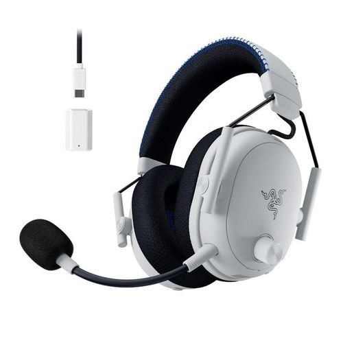 Razer BlackShark V3 Pro pour Playstation - Blanc / Bleu