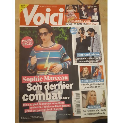 Voici 1954 Sophie Marceau