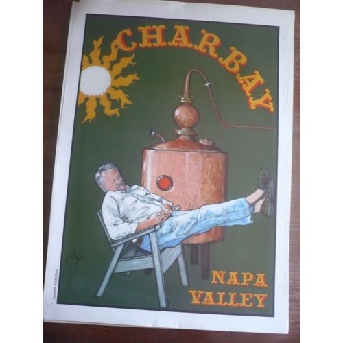 Poster /Affiche : Chabray - Napa Valley - Dimension 70x50 -
