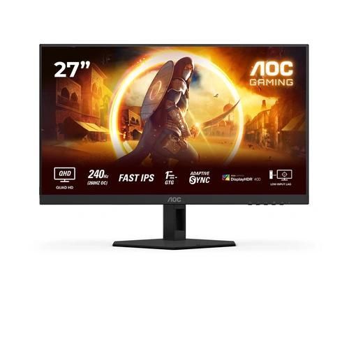 AOC G4 Q27G4ZR Monitor Gaming 27" QHD 240Hz IPS 1ms HDR400
