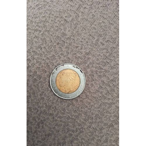 Pièce De Monnaie 500 Lire Italienne