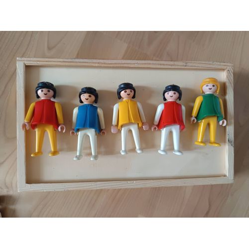 Lot de personnages Playmobil années 80