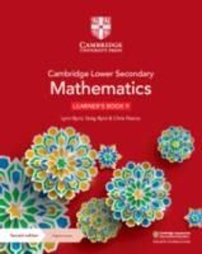 Cambridge Lower Secondary Mathematics Learner's Book With Digital Access Stage 9