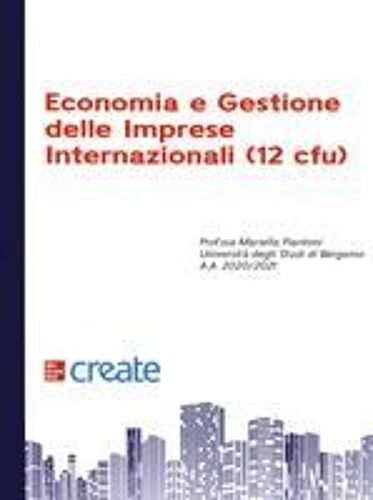 Economia E Gestione Delle Imprese Internazionali 12 Cfu