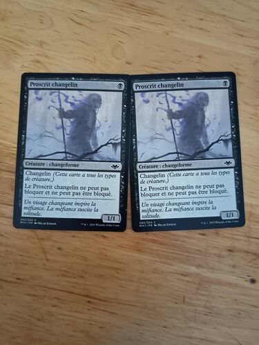 Changeling Outcast // Proscrit Changelin (Modern Horizons)